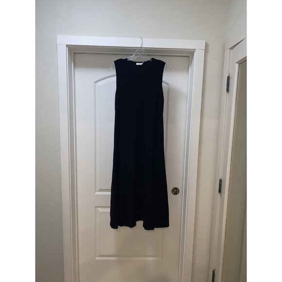 Avec Les Filles Dresses & Skirts - Avec Les Filles SweaterDress Womens Large Black Sleeveless Midi Classic Minimali